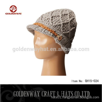 Women Beautiful Winter Hats With Braid